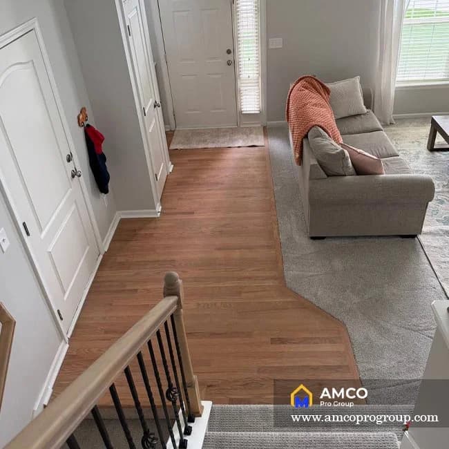 Hardwood floor refinishing project gallery